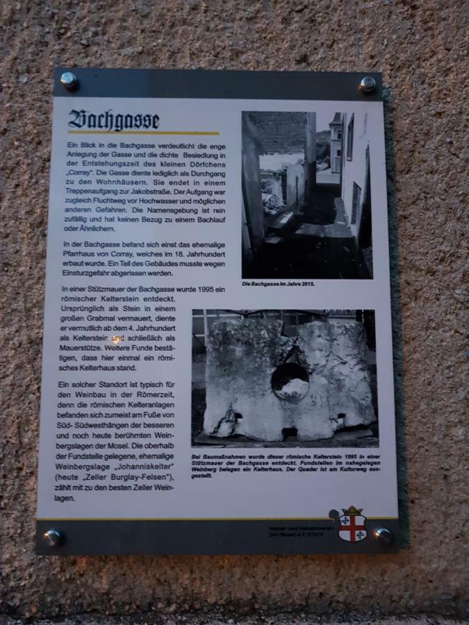 Haus Am Bachgasse - Haus Von 1777 Mit Sauna Zell an der Mosel Dış mekan fotoğraf